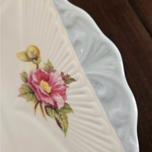 Vintage Shelley Begonia cake plate - Picture 4 of 8